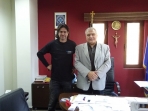 &Sigma;&upsilon;&nu;ά&nu;&tau;&eta;&sigma;&eta; &Delta;&eta;&mu;ά&rho;&chi;&omicron;&upsilon; &mu;&epsilon; &tau;&omicron;&nu; &Iota;&sigma;&rho;&alpha;&eta;&lambda;&iota;&nu;ό &tau;&alpha;&xi;&iota;&delta;&iota;&omega;&tau;&iota;&kappa;ό &pi;&rho;ά&kappa;&tau;&omicron;&rho;&alpha; Sivan Zamir
